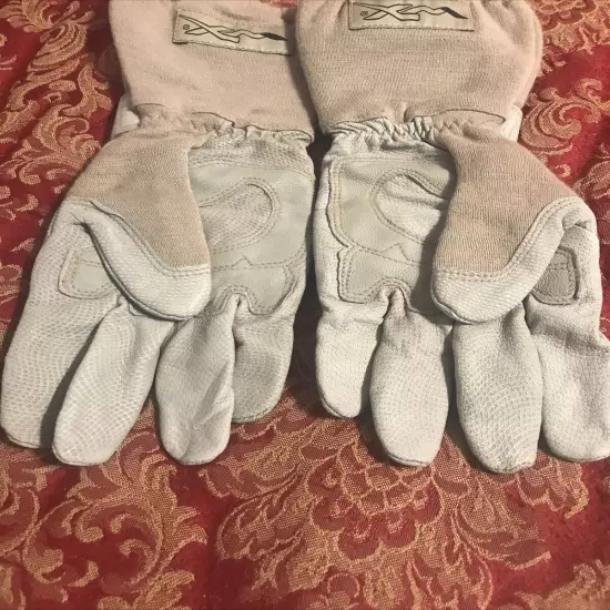 New Wiley-X TAG-1 Tan Combat Assault Gloves With Kevlar Knuckles *mocinc.1982*