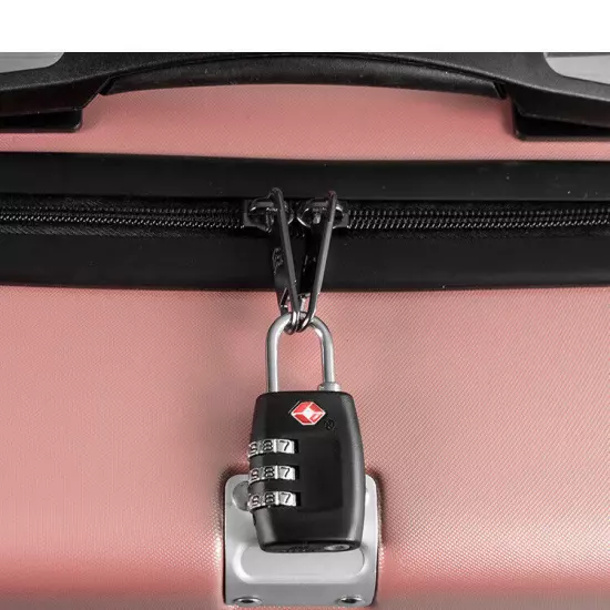 3X TSA Approved Luggage Lock Travel 3 Digit Combination Bags Suitcase Padlock