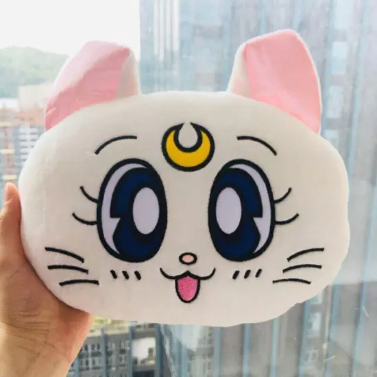 Sailor Moon Cat Neck Pillows soft Car belts Headrest Seat Head Cushion