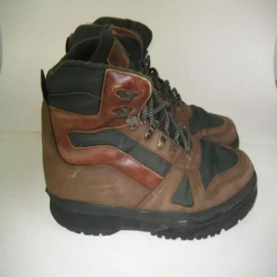 Mens G H Bass Insulated Leather/Fabric Hiking All Terrain Boots sz 12M