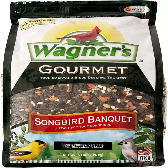 82042 Songbird Banquet Wild Bird Food, 5-Pound Bag