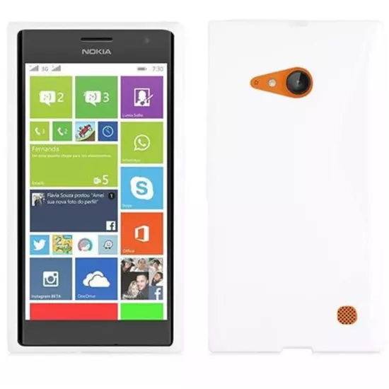 Case for Nokia Lumia 730 Protection Phone Cover Silicone TPU Slim