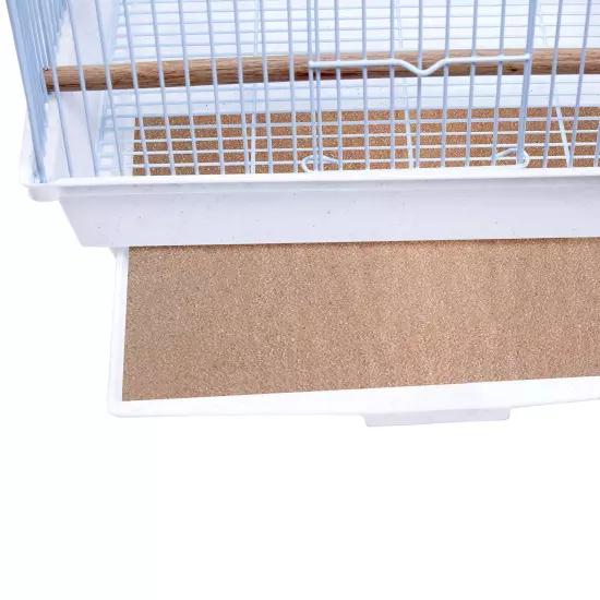 7 Pack Gravel Paper for Bird Cage, 9 by 12-Inch | Great for Hard-Billed Birds...