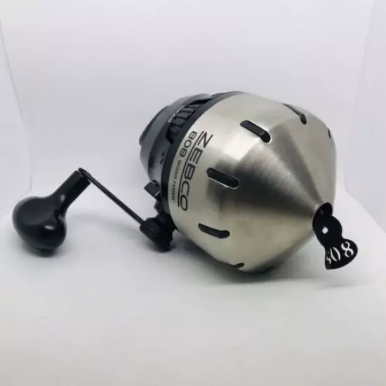 1 Zebco 808 Boss Hawg fishing Reel - Bite Alert-2.6:1 Gear Ratio-145/20 New