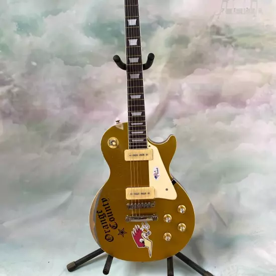 Mike Ness 1976 Deluxe electric guitar Aged Gold Relics by hands US Warehouse