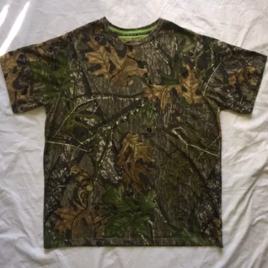 Mossy Oak Men's Break-Up Country Graphic Camo T-Shirt Size 2XL