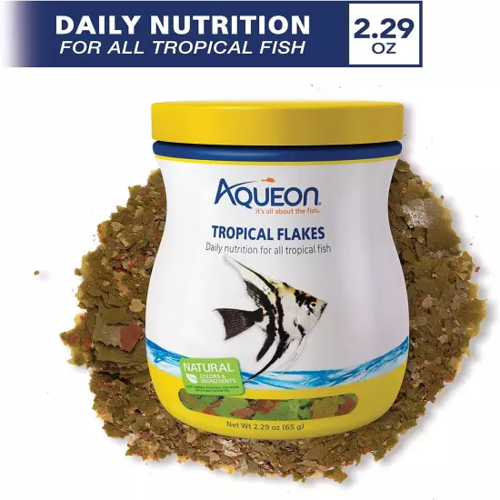 Aqueon Tropical Flakes 2.29 Ounces