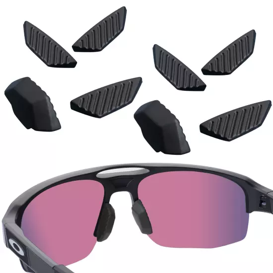 Replacement Silicon Nose Pads for-Oakley Mercenary OO9424 Sunglasses