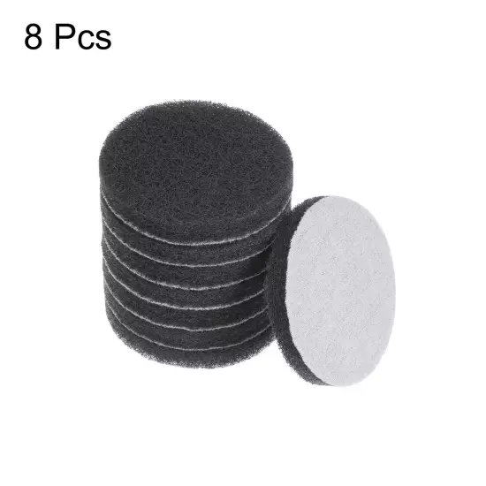 8pcs Drill Power Brush 3 inch Tile Scrubber Scouring Pads 800-1000 Grit