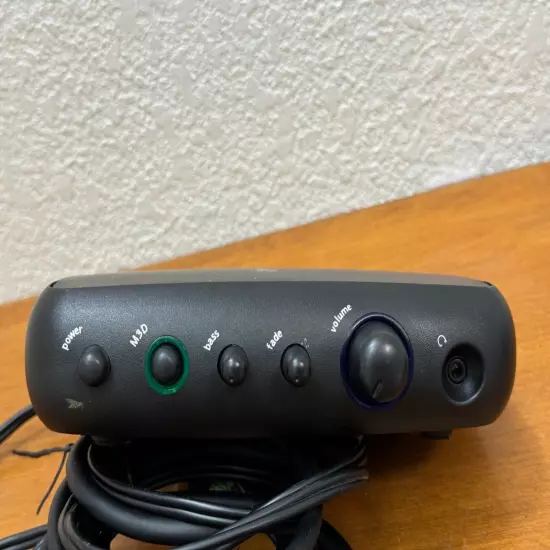 Logitech THX Certified Z560 Z-560 Pod Controller Hub Tested & Working