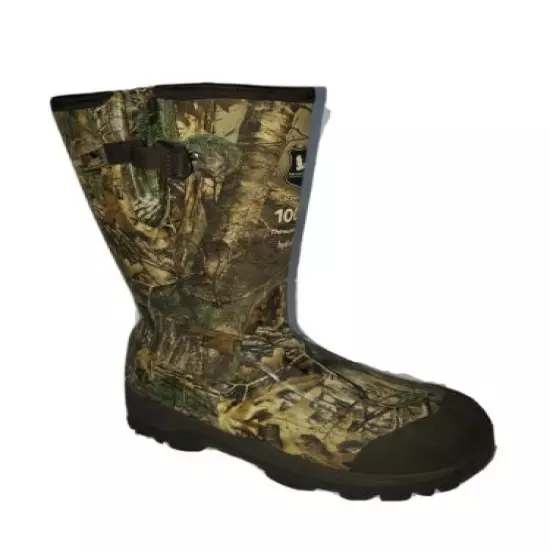 Field & Stream Scent Free HydroProof Camo Ruber Boots FA18. Mens Size 13