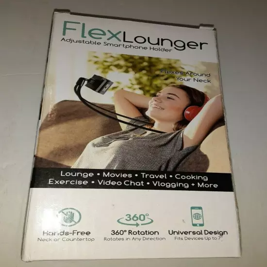 Flex Lounger Neck Phone Holder Mount Universal Adjustable Smartphone Holder