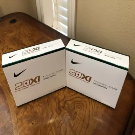 Nike MASTERS AUGUSTA NATIONAL Limited Edition 20xi golf balls new in box 2 DOZEN