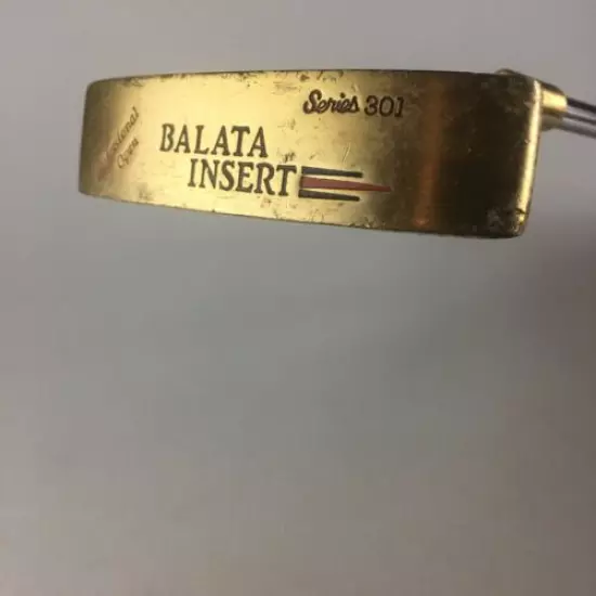 Balata Insert Putter RH Golf Club Series 301 Professional Open Face Balanced