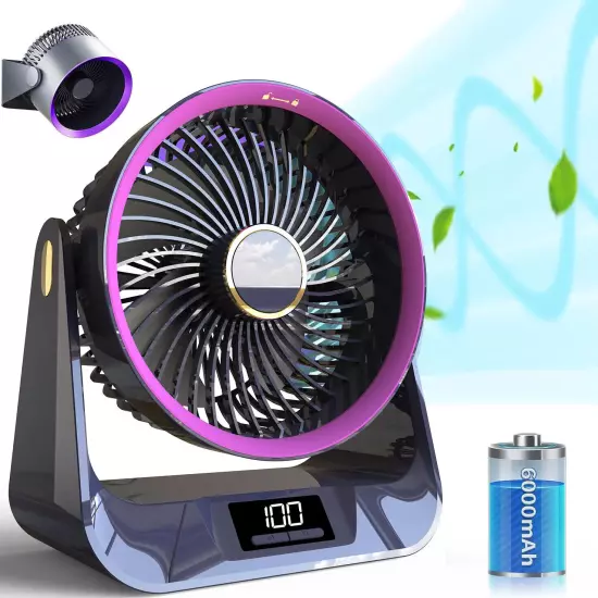 Air Circulator Fan For Home Bedroom Fan 3 Speeds & 90° Adjustable Desk Fans New