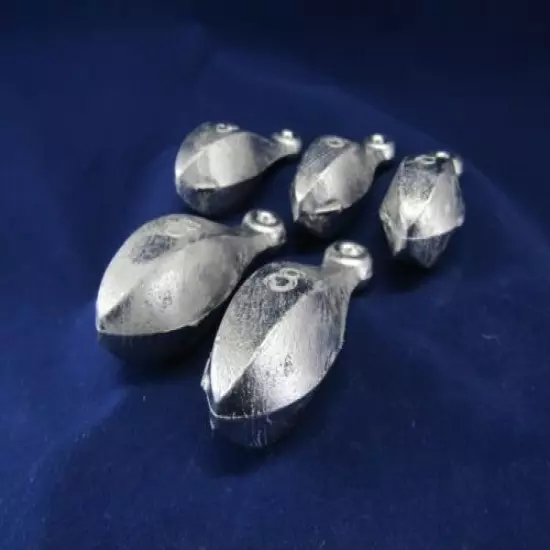 Bank Sinkers 8oz - Packages of 5, 10, 20, and 30 available. Free Shipping