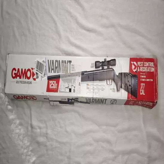 Gamo Varmint .177 Caliber Spring Piston Pellet Air Rifle - 1250 FPS