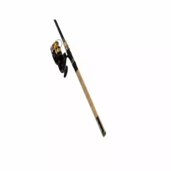 Daiwa D-Shock 2 Piece Rod + Reel Combo~Black & Gold~8 ft~Heavy