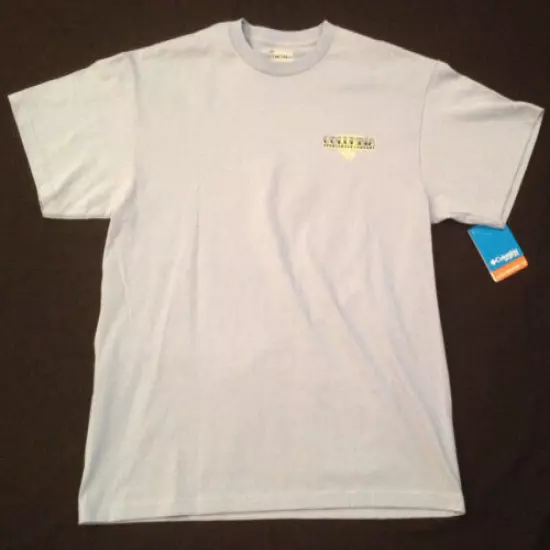 NWT Columbia PFG UV SUN PROTECTION 15 T-Shirt ITS ALL ABOUT THE INSHORE SLAM L