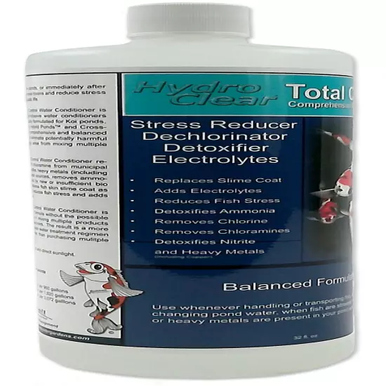 Total Control™ Dechlorinator and All-in-One Water Conditioner