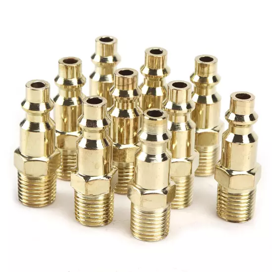 2/4/8Pcs 1/4'' NPT Brass Air Tool Couplers Accessories Quick Coupler Connector