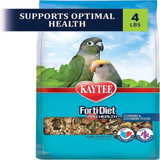 Forti-Diet Pro Health Pet Conure & Lovebird Food, 4 Lb