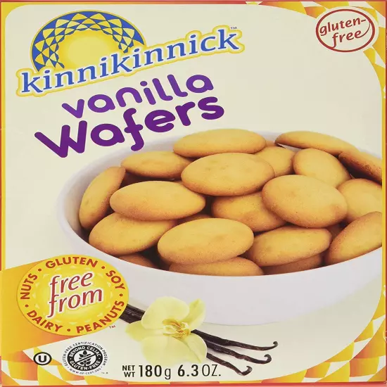 Gluten-Free Vanilla Wafer Cookies 12.7 Ounces Delicious Dairy-Free, Soy-Free, Nu