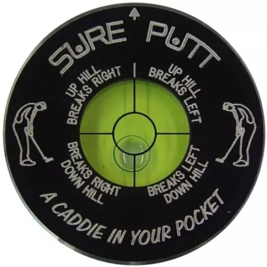 Sure Putt Lite Golf Putting Aid - Read Greens & Make More Putts - LOWER SCORES