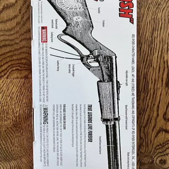 Daisy Christmas Wish Red Ryder BB Gun .177 Cal. Lever Action Spring Power NEW