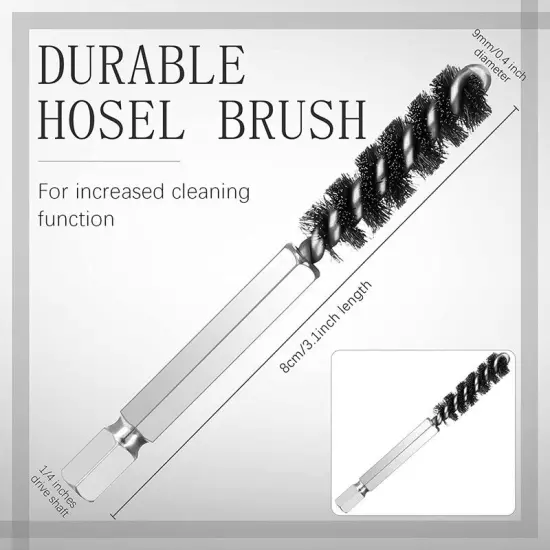  Clubs Hosel Brush Club Brush Wire Brush Cleaning Tool Electric Drill Wif