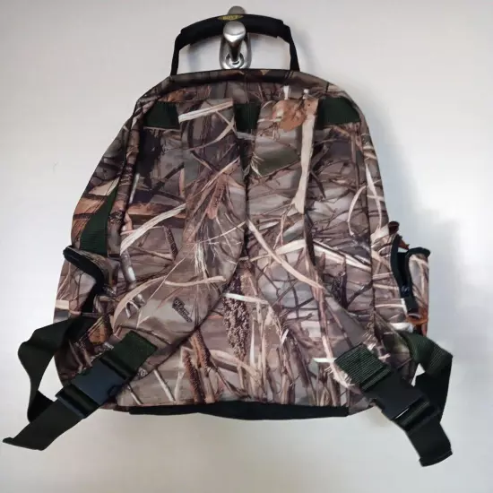 Boyt Wetland Camo Advantage Max 4 HD Backpack Zip Up Pockets Outdoors Camping