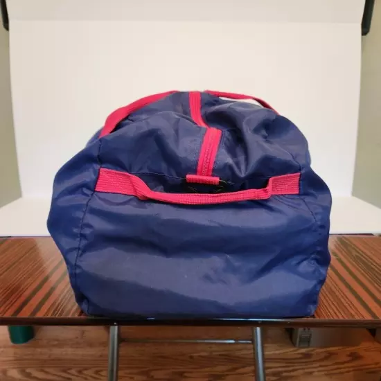 Nike Duffle Bag - Large - Red / Navy blue- Vintage 80s 90s