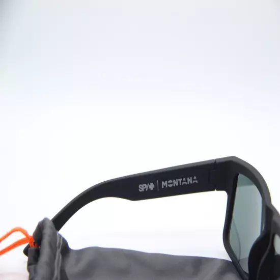 NEW SPY+ MONTANA R10SV BLACK RUBBER AUTHENTIC FRAMES SUNGLASSES 54-16