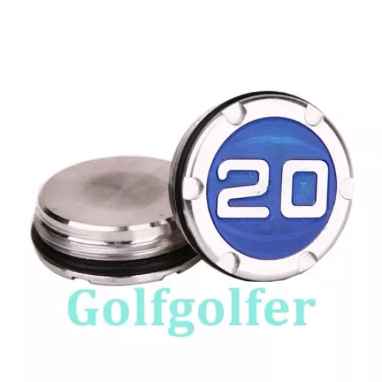 2pcs Blue Number Golf Weight for Titleist Scotty Cameron Newport Putters 6-Hole