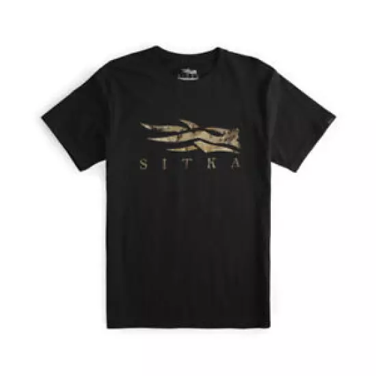 Sitka Marsh Tee Shirt Black