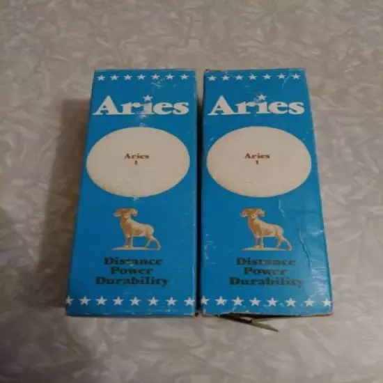 Vintage Aries Ram Golf balls. 3,#1 And 3,#3 Balls. Surlyn.