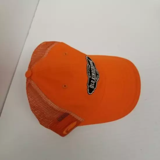 Old Kinderhook Golf Club Orange Adjustable Strapback Hat