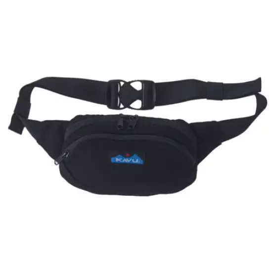 Kavu Canvas Spectator Bag Bumbag - Black