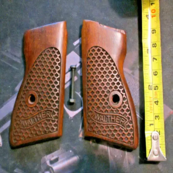 Walther PPK/S Wood Grips Brown #1 Fit PPK/S 380 ONLY! NOT FIT 22 LR or 32 ACP