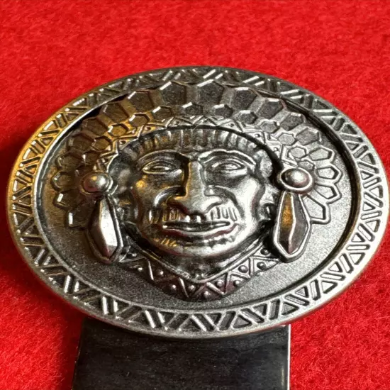 VTG south western Indian head Metal money clip