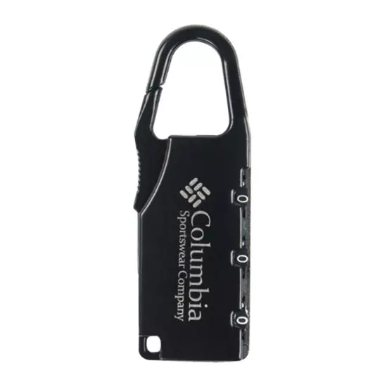 Zipper Bag Lock 3 Digit Combination Lock Luggage Code Lock Password Padlock