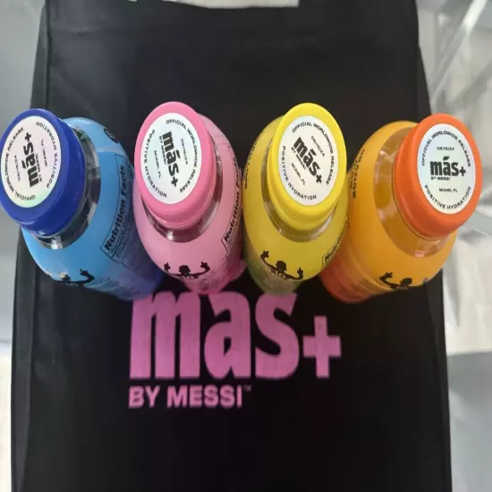 Mas by Messi - Official Worldwide Release LE Sticker Exclusive Pack + Bag