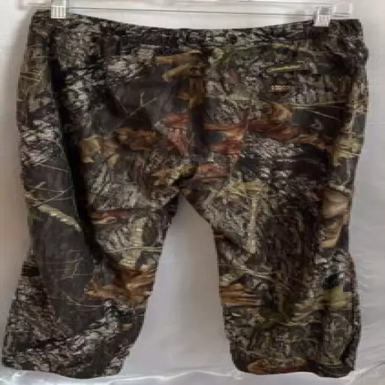 GAMEHIDE GAME HIDE HUSH HIDE SOFT SILENT FABRIC CAMO HUNTING PANTS XL EUC! PNT