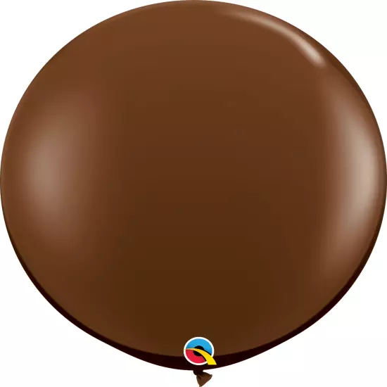 Qualatex Round Chocolate Brown Latex Balloons