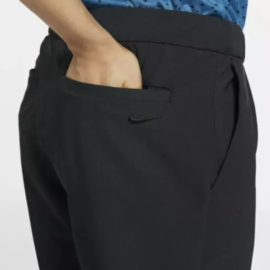 NIKE WOMEN FLEX UV VICTORY 10" GOLF Black SHORTS Sz XSmall New