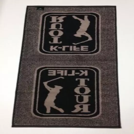 K-LIFE TOUR Golf Towel ~ 16" x 36" ~ Made In USA