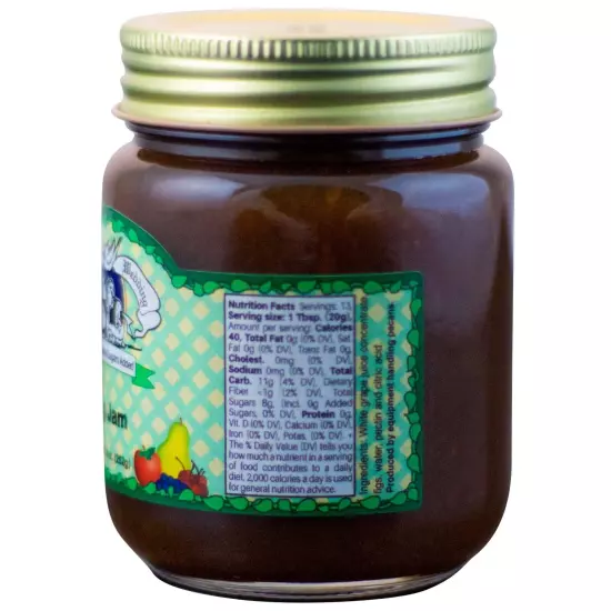 Amish Wedding Fig Jam No Granulated Sugar Added 9oz Glass Jar