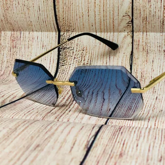 Sunglasses Retro Classic Vintage Rimless Small Shades Elegant Outdoor Hip Hop