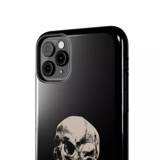 Dark Skeleton Skull Tough iPhone & Samsung Galaxy Cases Cover, Gift For Men