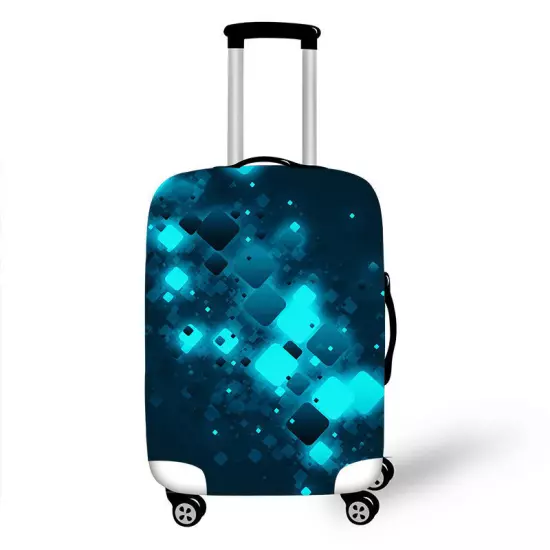 Colorful Luggage Suitcase Protector Cover Elastic Anti- Dust Scratch Case Bag